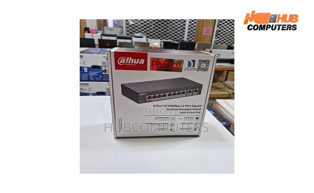 Dahua (DH-CS4010-8ET-110) Cloud 8 Port Poe Switch 110w · Photo 1