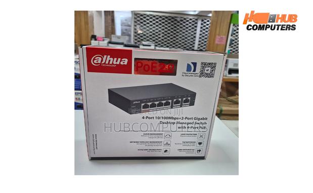 Dahua (DH-CS4006-4ET-60) Cloud 4 Port Poe Switch 60W · Photo 1