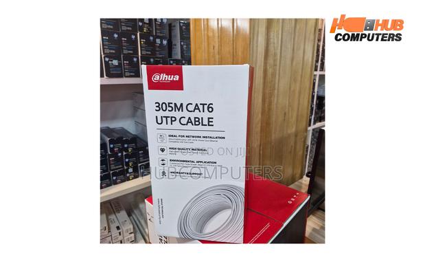 Dahua (DH-PFM920I-6UN-C) Cat 6 305M UTP Cable Full Copper · Photo 2