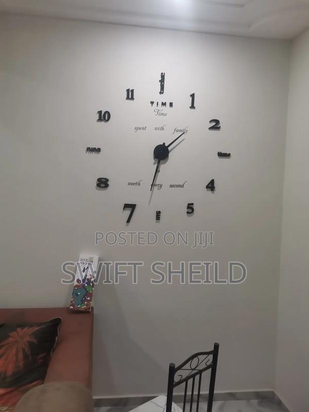 3d Wall Clock Orignal With Time Spent With Family D3sign · Photo 4