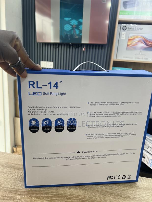 Quality Rl-14” Inches Led Soft Ring Light · Photo 3