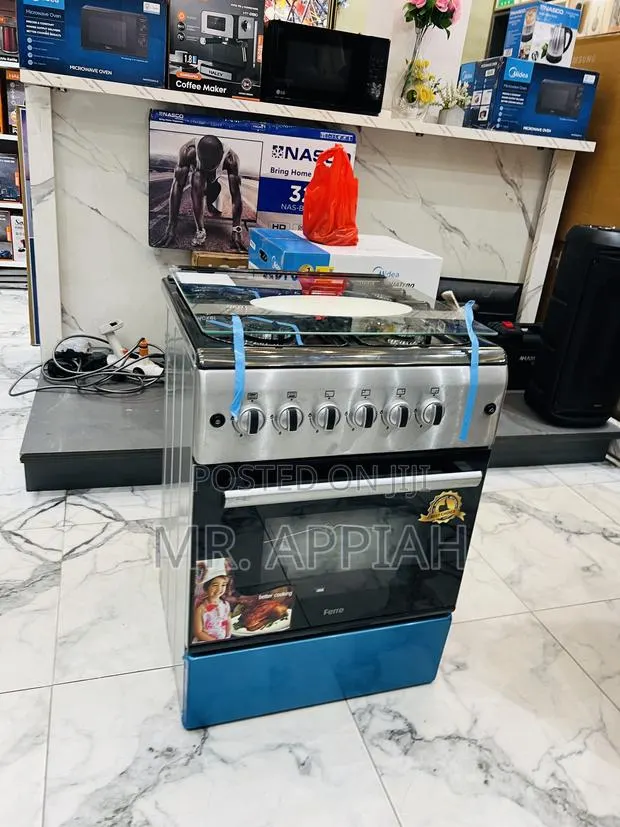 Get Premium Ferre 60x60cm New Line 4 Gas Burner With Grill · Photo 1