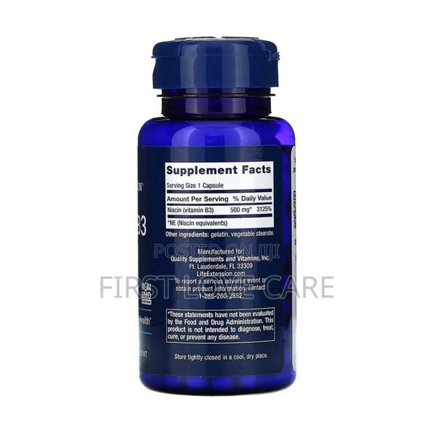 Life Extension Vitamin B3 Niacin · Photo 3