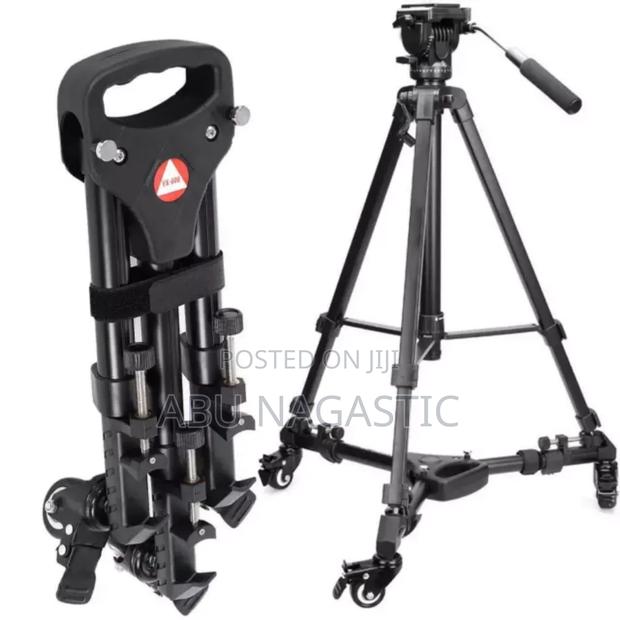 Foldable Tripod Dolly 3 Wheels Stand · Photo 3