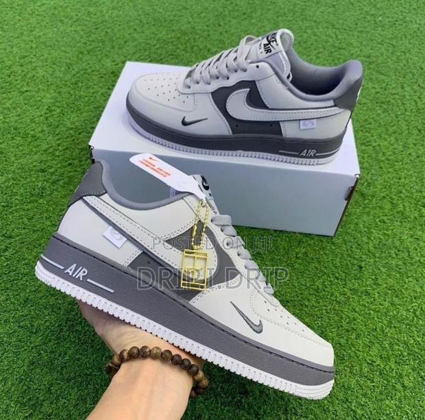 Airforce 1 Black And Gray .Highly Authentic . Comes In Box · Photo 1