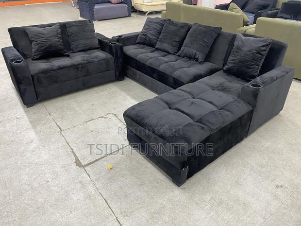 Back L Shape Sofa With 2in1 · Photo 1