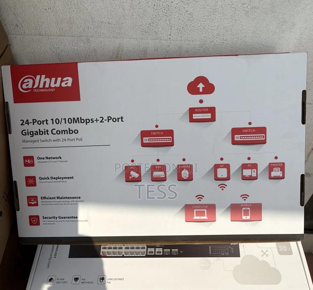 Dahua 24port Poe Cloud Managed Switch Dh-Cs4226-24et-375 · Photo 2