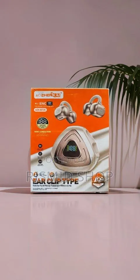 AZK-BT25 Clip-on Wireless Stereo Earphones · Photo 1
