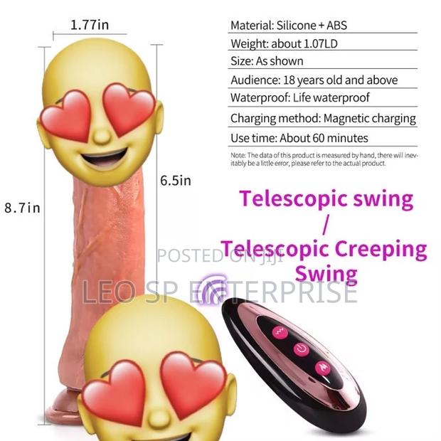 8.7 Inches Vibrating Dildo With Remote · Photo 1