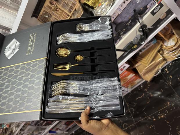 Lux Stainless Steel Cutlery Set 24pcs · Photo 2