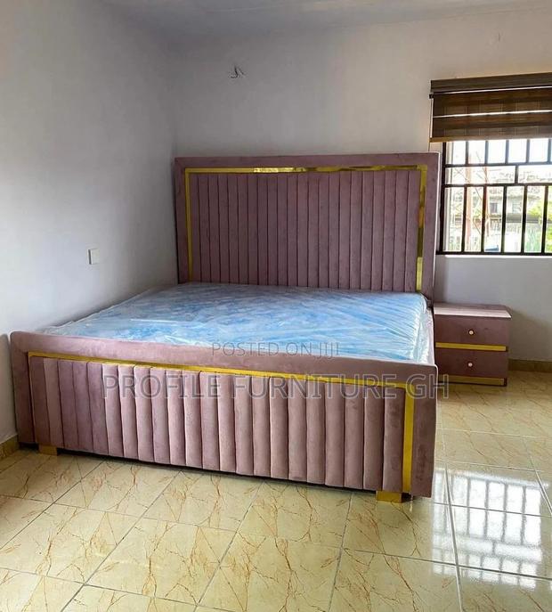 Queen Size Bedframe With One Side Drawer · Photo 1