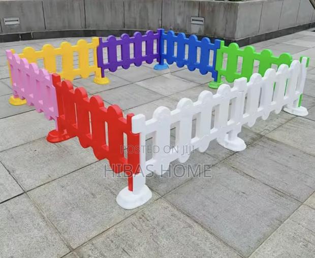 Kindergarten Colorful Playground Fence 6 Panels 155x310cm · Photo 2