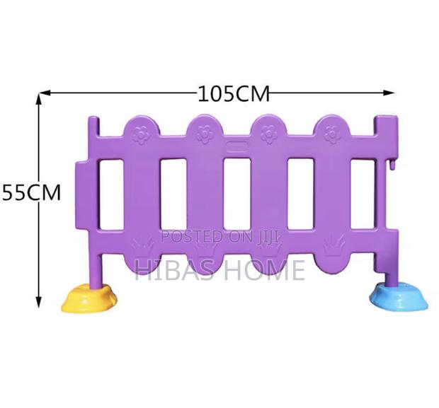 Kindergarten Colorful Playground Fence 6 Panels 155x310cm · Photo 5
