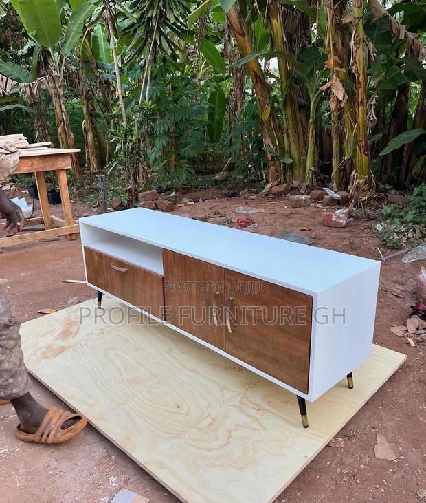 White and Brown TV Stand · Photo 2