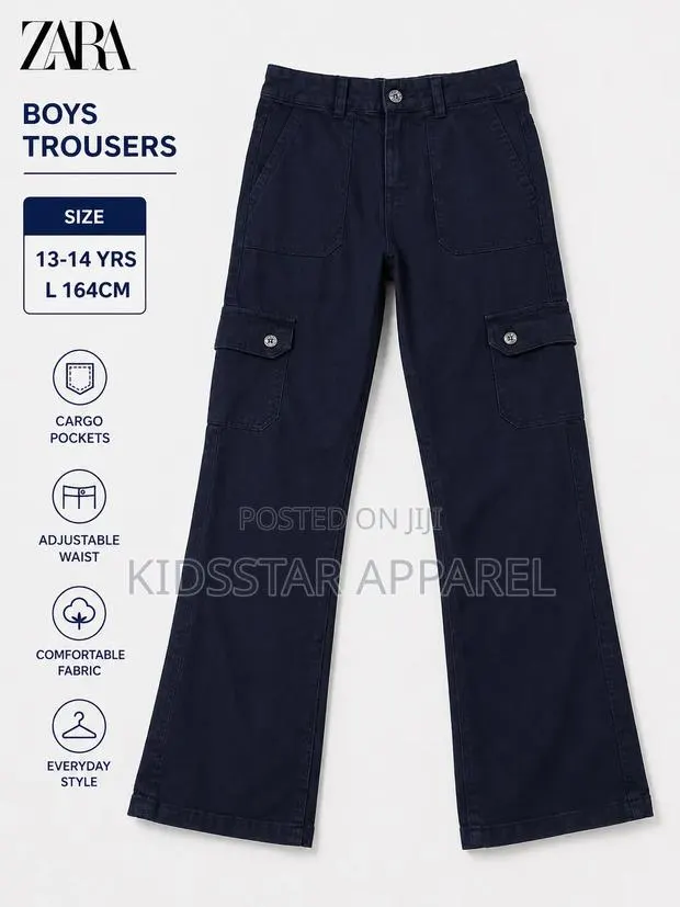 Boys Camou Trousers · Photo 1