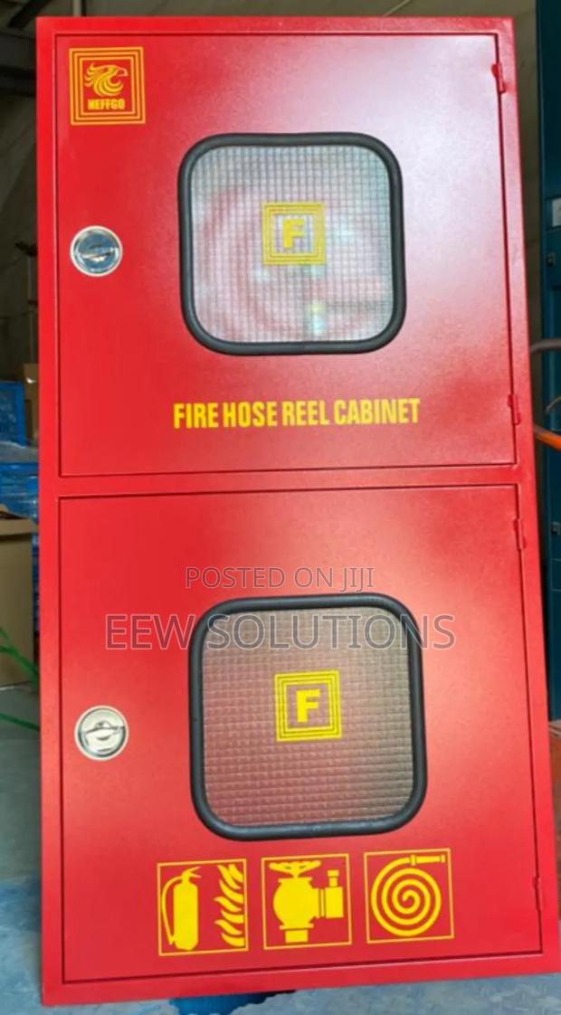 Double Fire Cabinet With Hose Reel (Recessed) · Photo 1