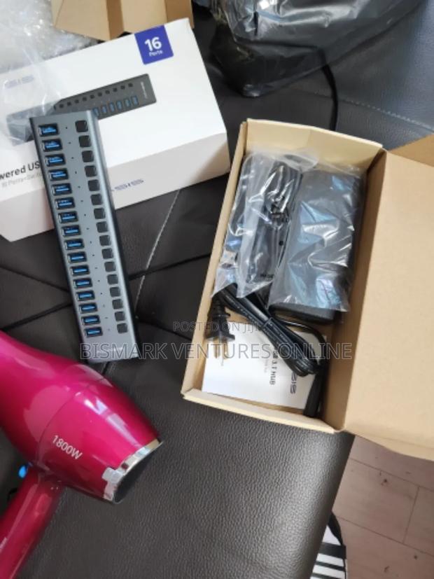 90W 16 Ports USB 3.0 Hub Super Speed For Data Transferring. · Photo 5