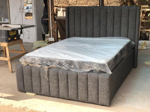 Pattern Bedframe With Mattress ( Double 54x75) · Photo 1
