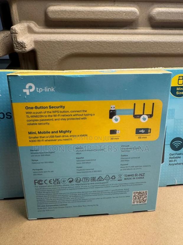 Tp-Link 300mbps Mini Wireless Adapter Tl-Wn823n · Photo 2