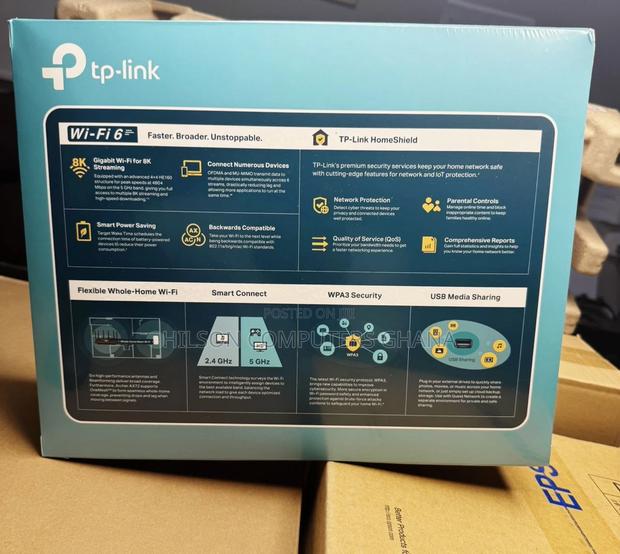 TP-Link Archer Ax72 Ax5400 Dual-Band Gigabit Wi-Fi 6 Router · Photo 2
