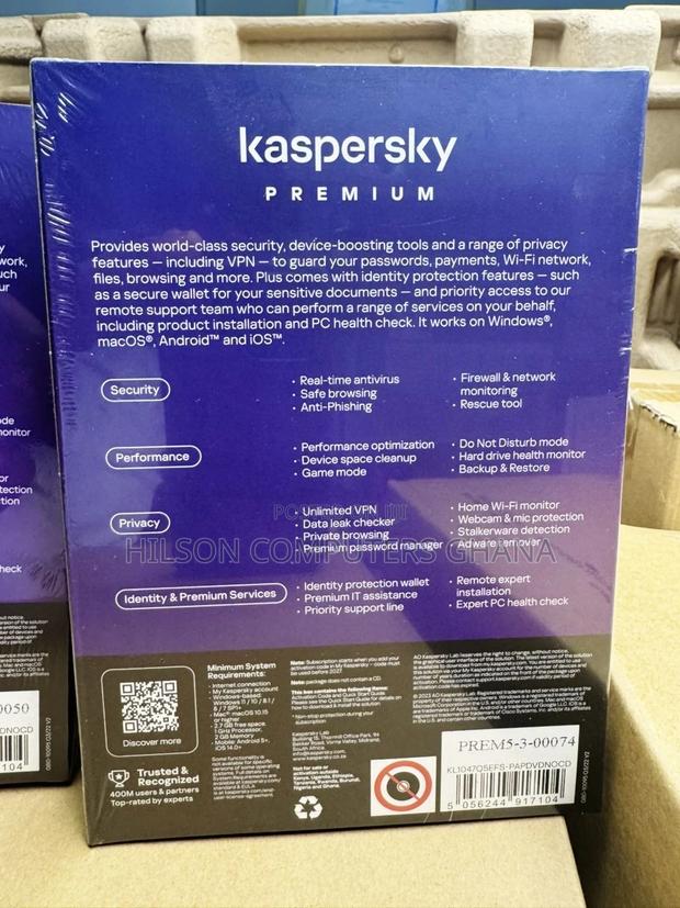 Kaspersky Premium Total Security 5 Users · Photo 2