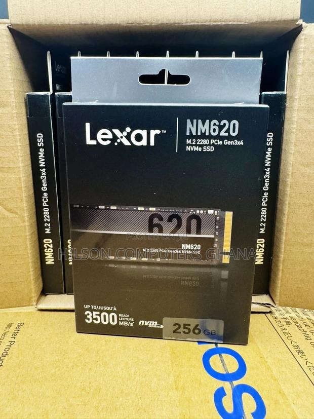 Lexar Nm620 256gb Ssd, M.2 2280 Pcie Gen3x4 Nvme · Photo 1