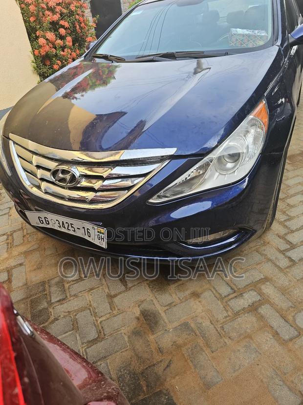 Hyundai Sonata 2014 Blue · Photo 8