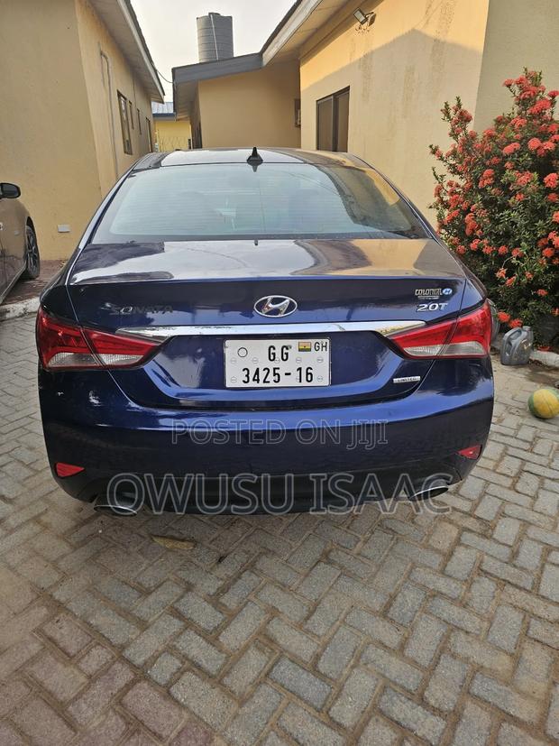 Hyundai Sonata 2014 Blue · Photo 2