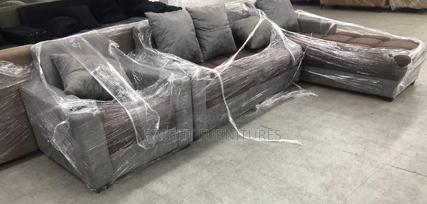 L Shape Sofa With Single · Photo 1