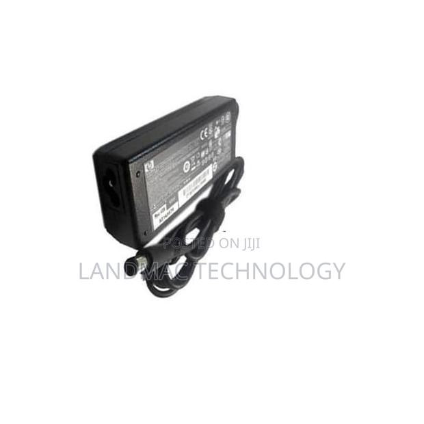 Hp Laptop Charger -18.5v - 3.5A - Big Pin - Black · Photo 1