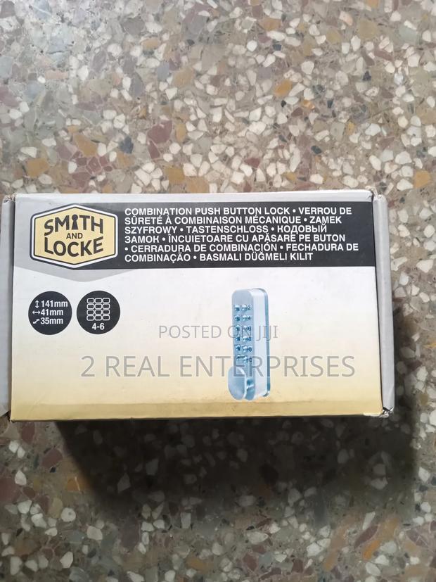 Smith and Locke Combination Push Button Lock · Photo 2