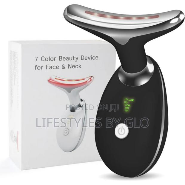 7 Color Beauty Device Face Neck Electric Massager · Photo 1