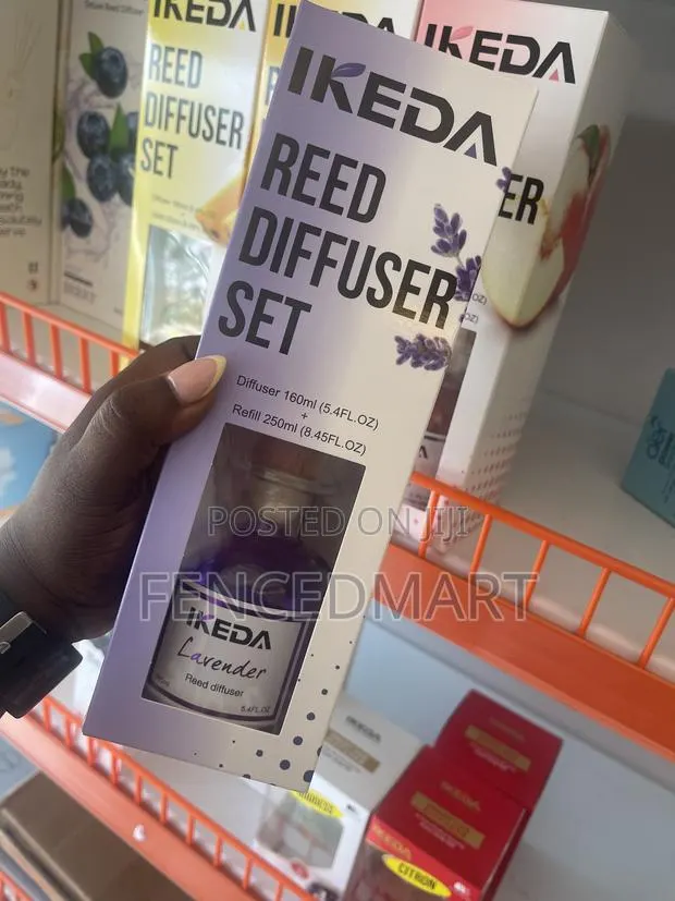 IKEDA Lavender Reed Diffuser Set 410ml – Home Fragrance & Refill · Photo 1