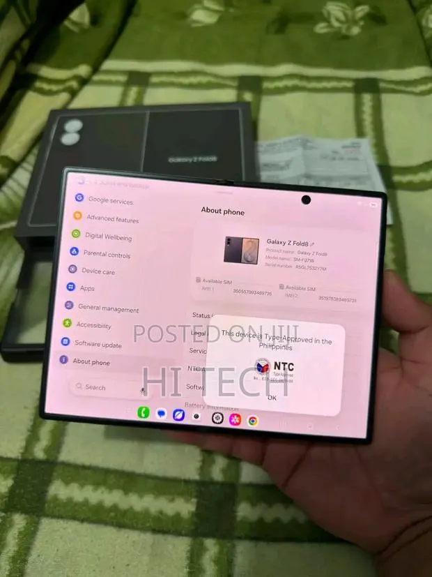 New Samsung Galaxy Z Fold8 1 TB Black · Photo 1