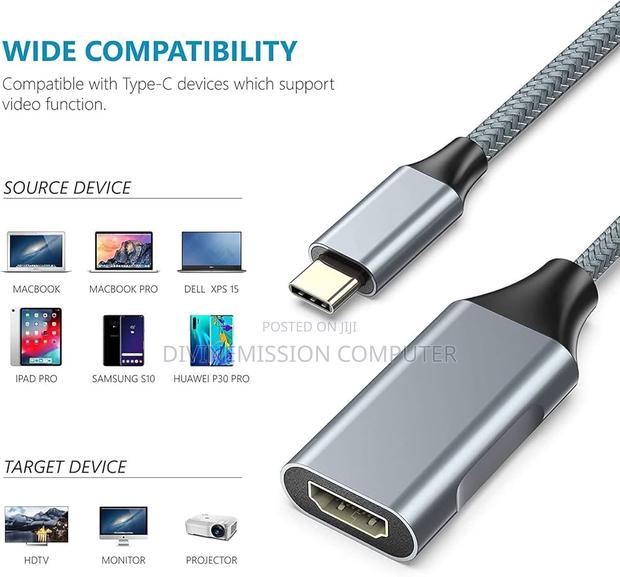 Type C to Hdmi Converter Original One (Vava) · Photo 5