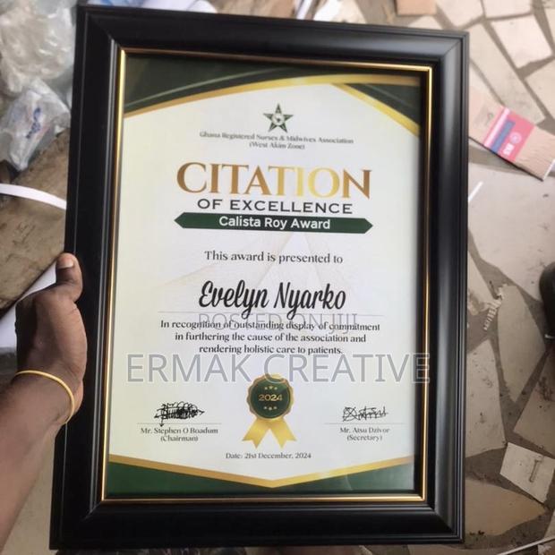 Custom Citation With Frame · Photo 1