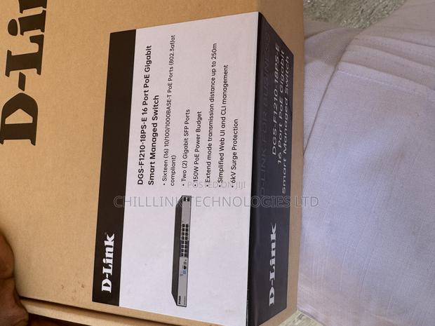 D.Link 16 Port Poe Gigabit Smart Managed Switch · Photo 1