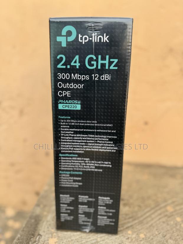 TP.Link 2.4 GHZ 300 MBPS 12 Dbi Outdoor CPE220 Access Point · Photo 4