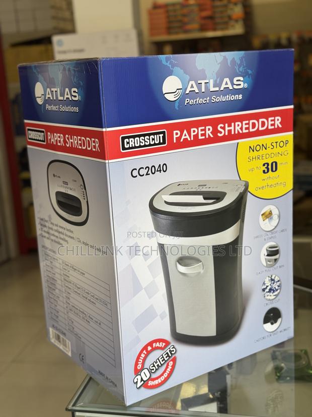 Atlas 20 Sheets Paper Shredder · Photo 3
