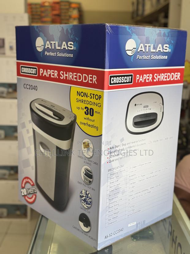 Atlas 20 Sheets Paper Shredder · Photo 4