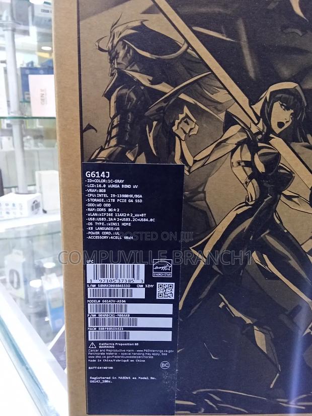 New Laptop Asus ROG Strix G16 G614 16GB Intel Core I9 SSD 1T · Photo 2