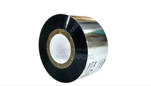 Coding Ribbon Roll Silver Color 30mmx100m · Photo 1