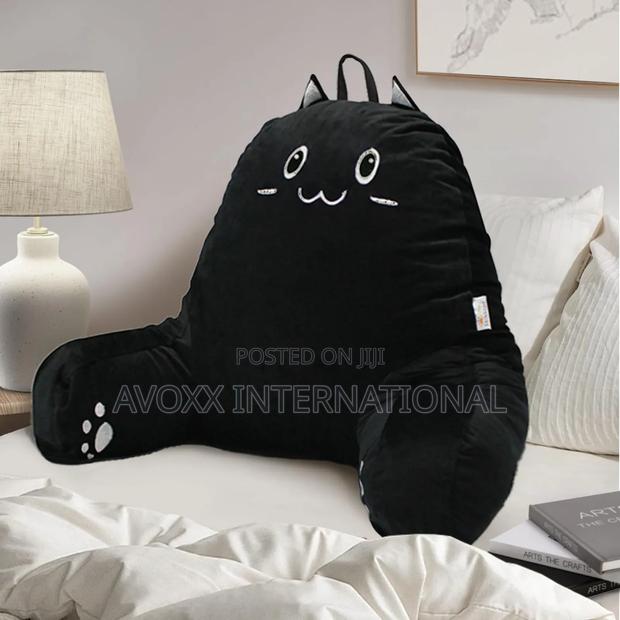 SUNSIDE Kitty Reading Pillow for Sitting in Bed · Photo 1