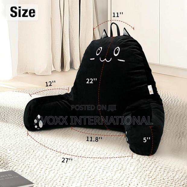 SUNSIDE Kitty Reading Pillow for Sitting in Bed · Photo 4