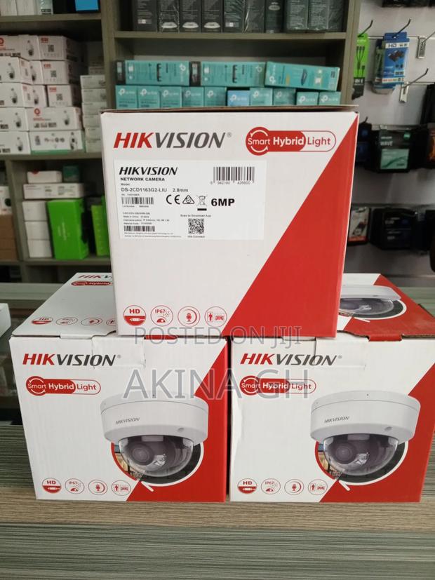 Hikvision 6 Mp Smart Hybrid Colorvu Dome Network Camera · Photo 1