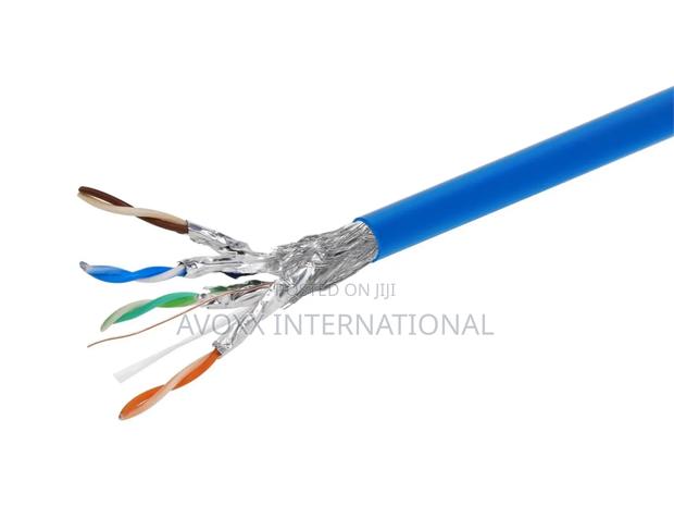 Acables Cat8 250ft Blue Cm Bulk Cable, Shielded (S/Ftp) · Photo 3