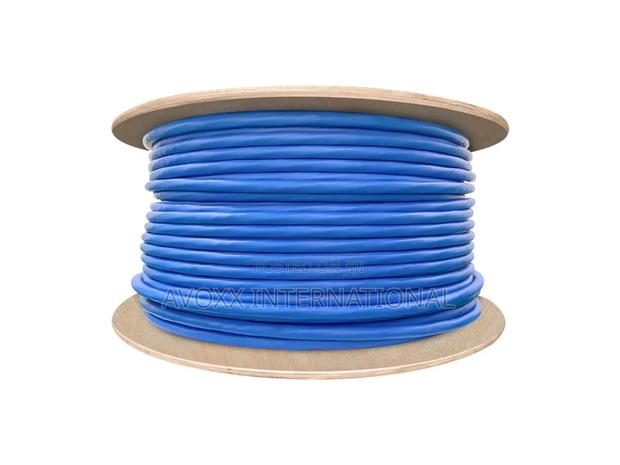 Acables Cat8 250ft Blue Cm Bulk Cable, Shielded (S/Ftp) · Photo 1
