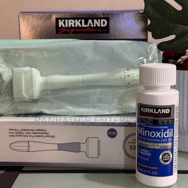 Adjustable Derma Stamp and Kirkland Liquid Combo · Photo 1