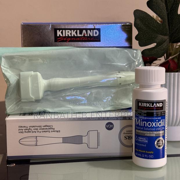 5% Minoxidil Kirkland Plus Adjustable Derma Stamp Combo · Photo 1