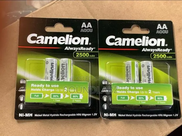 Camelion Rechargeable 2500mah AA Battery (2 Pack) · Photo 1